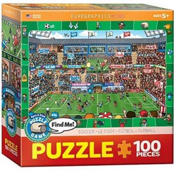 Eurographics Soccer Puzzle - 100 Pieces