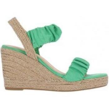 Sandalias de Cuña Violeta 04 Verde Chika10 para Mujer