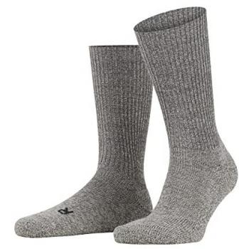 Falke Walkie Ergo Unisex Merino Wool Socks - Grey, Size 46-48 (UK 11-12.5)