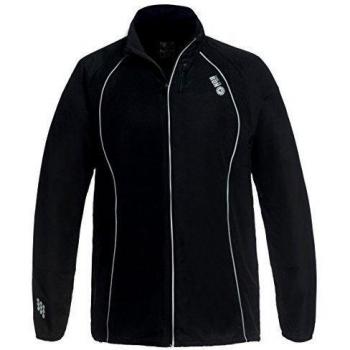 Hombres Chaqueta Cortavientos de Running Zephyr de Time to Run Negro M