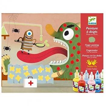 Pintura de dedos Decora las criaturas