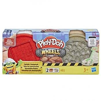 Ruedas PlayDoh Bulidin compuestopavimento y cemento