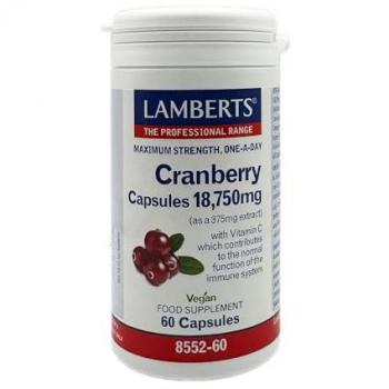 Lamberts Cranberry 18750mg with Vitamin C - 60 Tablets