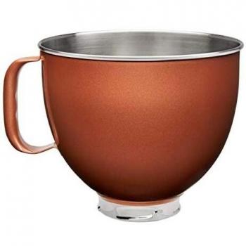 Bol de Mezcla de Acero Inoxidable KitchenAid 4,8L Color Perla Cobre