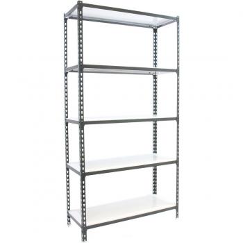Estantería SIMONCLICK SUPERPLUS 5/500 ANTRACITA/BLANCO