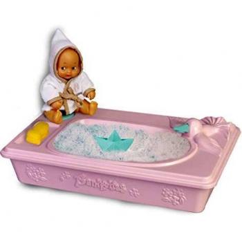 los Barriguitas - Bañera con muñeca bebé y Accesorios