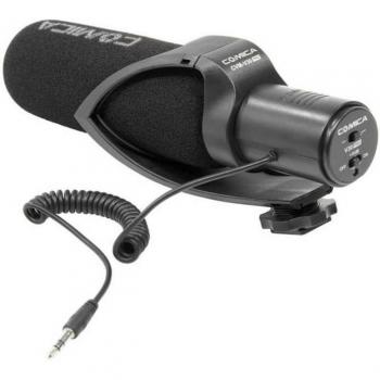 Comica CVM-V30-PRO-B Super Cardioid Condenser Shotgun Microphone (Black)