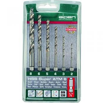 Estuche Brocas Alpen Hexagonal Hss 6 Piezas
