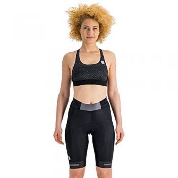 Culotes de Ciclismo Sportful Neo para Mujer, Cortos, Negros, Talla XL