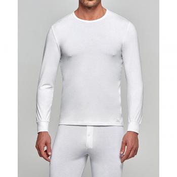 Camiseta interior térmica de hombre Impetus en blanco de manga larga