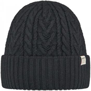 Barts Pacifick Fleece Lined Black Beanie for Men
