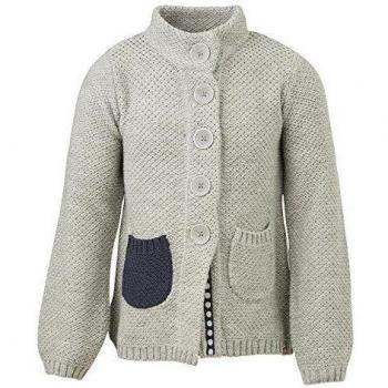 LEGO KAYLA 601 - Cardigan para niñas, color gris melange, talla 134