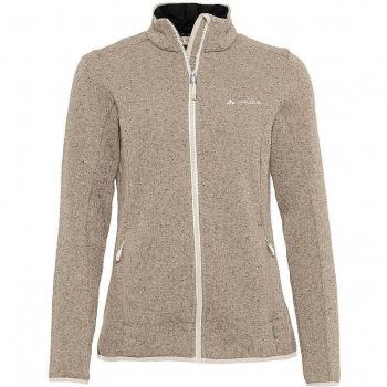 Vaude Rienza IV Women's Fleece Jacket - Beige, Size 44