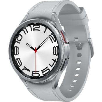Samsung Galaxy Watch6 Classic 47mm Bluetooth Silver - Hybrid Eco-Leather Band