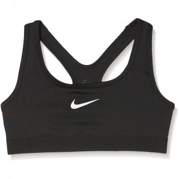 Nike G Np Bra Classic Sujetador Deportivo, Niñas, Negro / Blanco, L