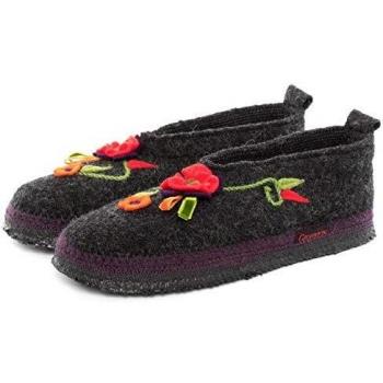 Pantuflas Giesswein TANGERHÜETTE para mujer en color gris