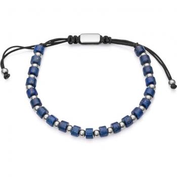 Pulsera Viceroy Magnum con Lapislázuli y Bolas en Acero