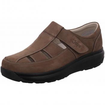 Joya Authentic Leather Closed Fisherman Sandals - Comfortable Slip-On for Men in Desert Color