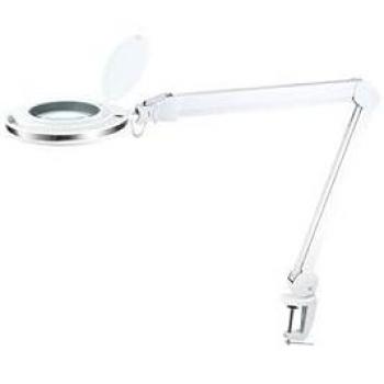 Flexo Lente LED 3 Aumentos Pinza 8W Blanco 6000K GSC 1803225 - Iluminación Potente