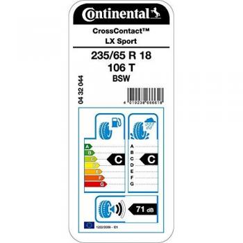 Continental 04 32 044 235/65 R18 106 T Conti Cross Contact LX Sport Fr BSW Automóviles Invierno Neumáticos
