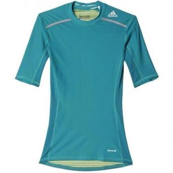 adidas TF Chill SS - Camiseta para hombre, color verde, talla XL