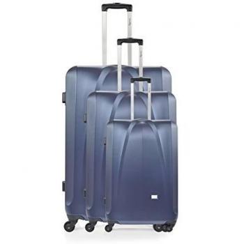 ANTONELLE Set de 3 trolleys rígidos Sablon Azul Marino