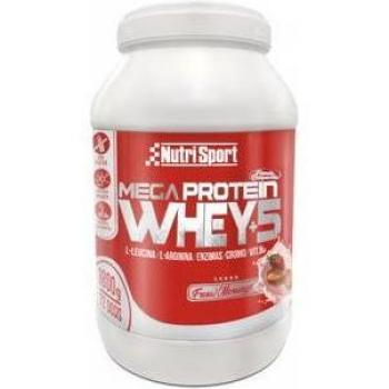 Nutrisport Mega Protein Whey +5 Sabor Fresa 1.8 kg