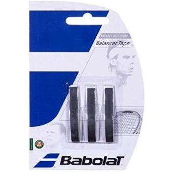 Babolat Balancer Tape 3 X 3 Accesorio Raqueta de Tenis, Negro, Talla Única