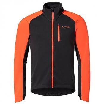Chaqueta Softshell Vaude Posta VI Hombre Negro Rojo Brillante - L