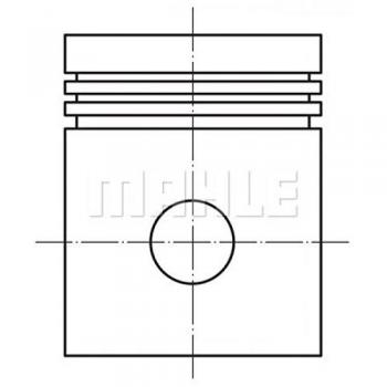Mahle Original 012 12 03 pistón