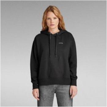G-Star Women's Graphic Core Hooded Sweatshirt - Black Cotton - Size M