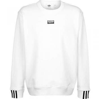 adidas F A Crew Sweatshirt, Hombre, Core White, XL