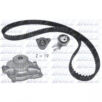 DOLZ Kit de Bomba de Agua y Correa de Distribución KD164
