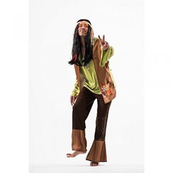 THE BEST COSTUME - Disfraz de hippy hombre talla xl