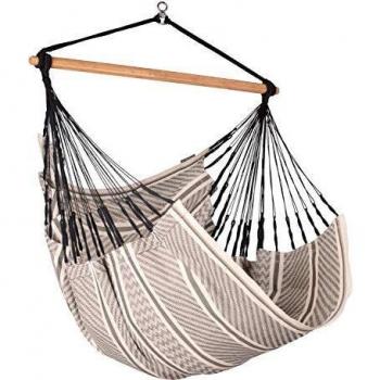 La Siesta Habana Comfort Organic Cotton Hammock Chair - Zebra