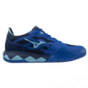 Zapatillas de Tenis Mizuno Wave Enforce Tour para Hombre - Azul, Talla 44