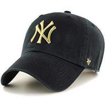 '47 New York Yankees Metallic Black/Gold Loughlin Adjustable Brand