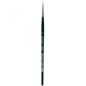 DA VINCI Pincel de Acuarela Serie 1570, Fibra sintética, Verde, 18 x 0.15 x 30 cm