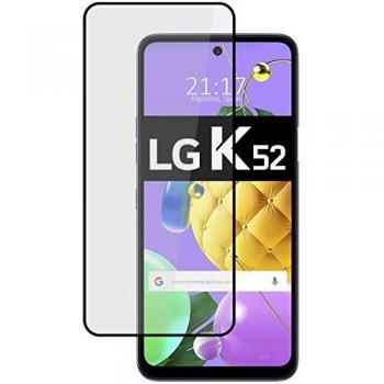 Protector de Cristal Templado 5D Completo Full Glue Negro para LG K52