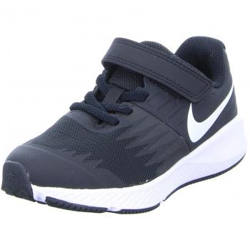 Nike Star Runner (PSV), Zapatillas de Running Unisex Niños, Negro (Black/White-Volt 001), 28 EU