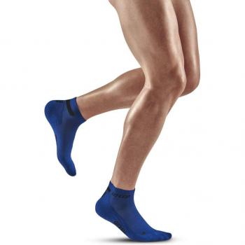 CEP The Run Low Cut Compression Socks for Men - Blue - Size V