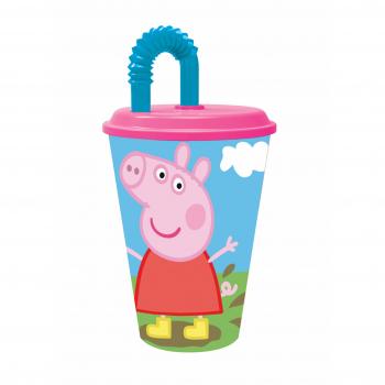 Peppa Pig Plastico Value 430ml Vaso caña