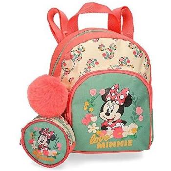 Disney Minnie Golden Days Mochila Guardería Multicolor 19x23x8 cms Poliéster 3,5L