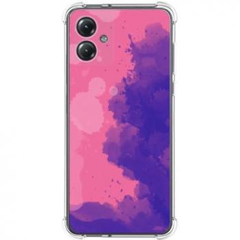 Funda Antigolpes de Silicona para Motorola Moto G14 Diseño Acuarela 07