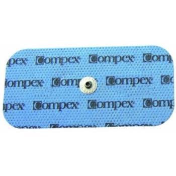 Compex - Pack de electrodos Easysnap Performance 5 x 10 cm - 2 unidades