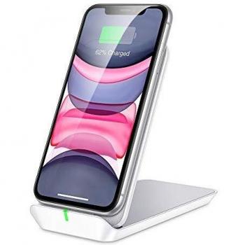 ESR Cargador Inalámbrico Rápido Plegable, 7.5W Carga rápida Compatible con iPhone 11/11 Pro/11 Pro MAX/XS MAX/XS/XR/8, 10W Wireless Charger para Galaxy S20/S20 /S10/S10 /Note10/S9/S9, Pixel 3/3XL