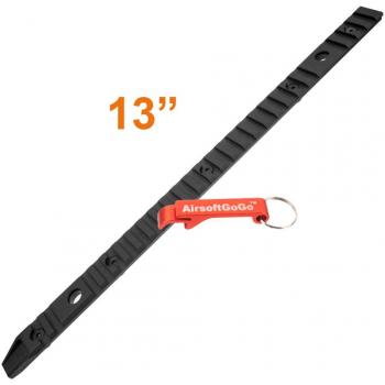 Army Force CNC Aluminium 13 Keymod Rail para Airsoft RIS Guardamanos Rail System
