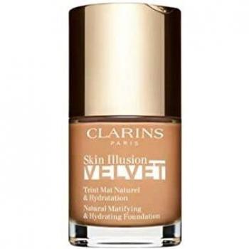 Clarins Skin Illusion Velvet Hydrating Mattifying Foundation 112C Amber 30ml