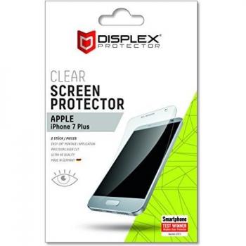 Displex 00658 protector de pantalla protector de pantalla apple iphone 7 plus resistente al polvo transparente