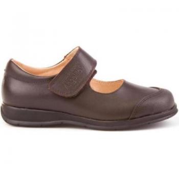 Bailarinas de Niña Angelitos 463 Marrón, características: color marrón, diseño elegante, suela antideslizante, material suave y cómodo para el pie, cierre con hebilla o velcro (dependiendo del modelo